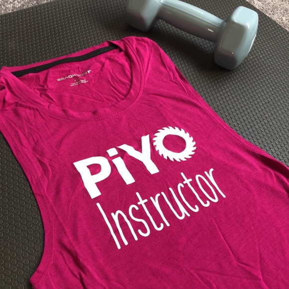 Beachbody Tops Beachbody Piyo Instructor Sports Tank Poshmark